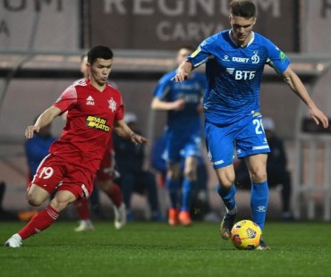 Dynamo Moscow - FC Aktobe friendly match.