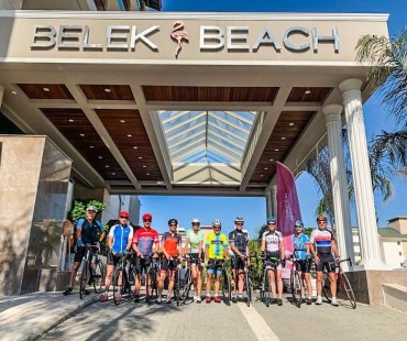 Antalya Belek’te bulunan Belek Beach Bike Friendly otelimizde Enda Tour @ Cycleintr organizasyonu.