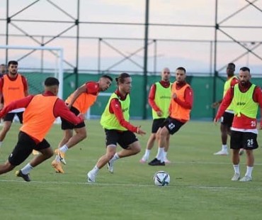 Alanyaspor training.