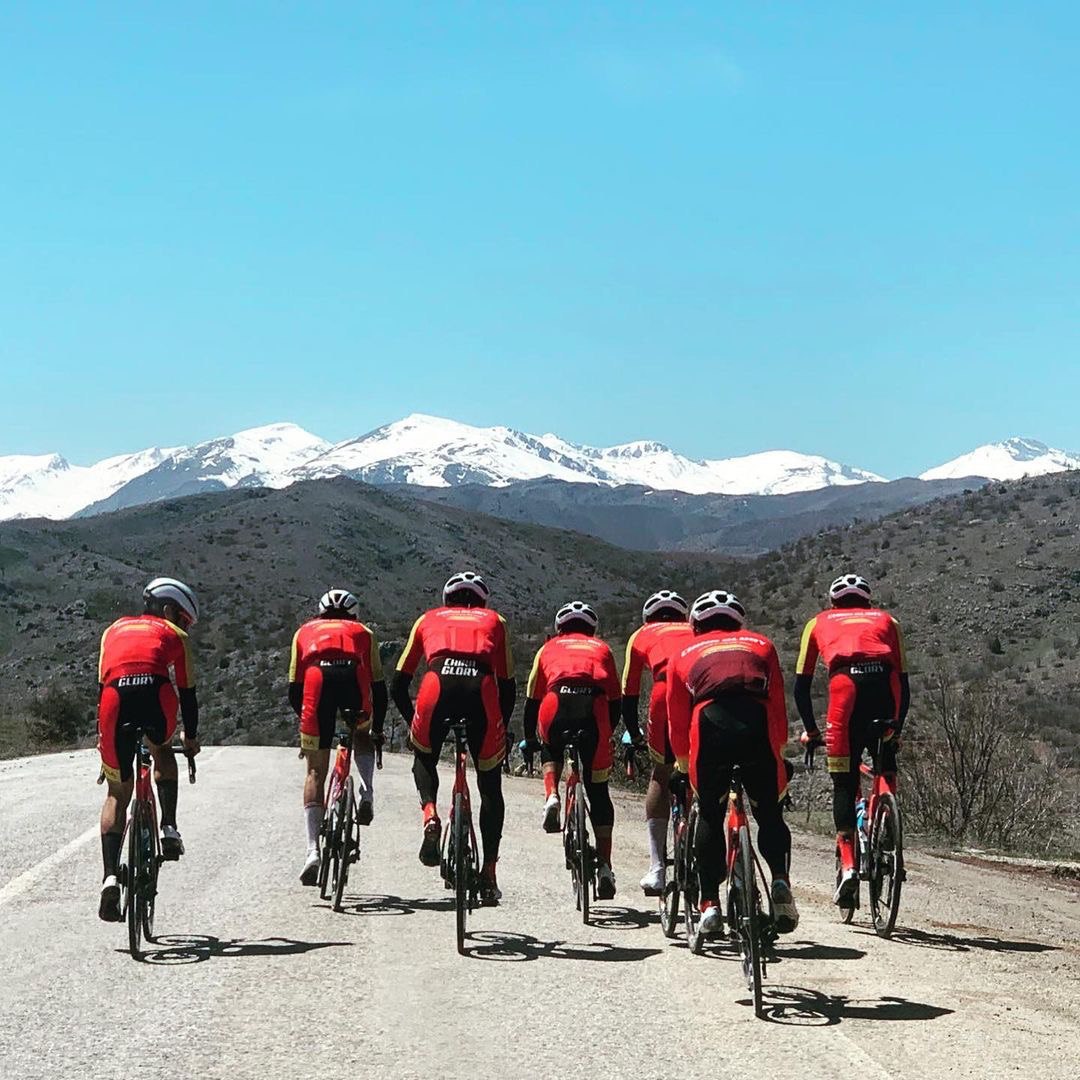 China Glory Cycling Team Kayseri / Erciyes high altitude training camp.